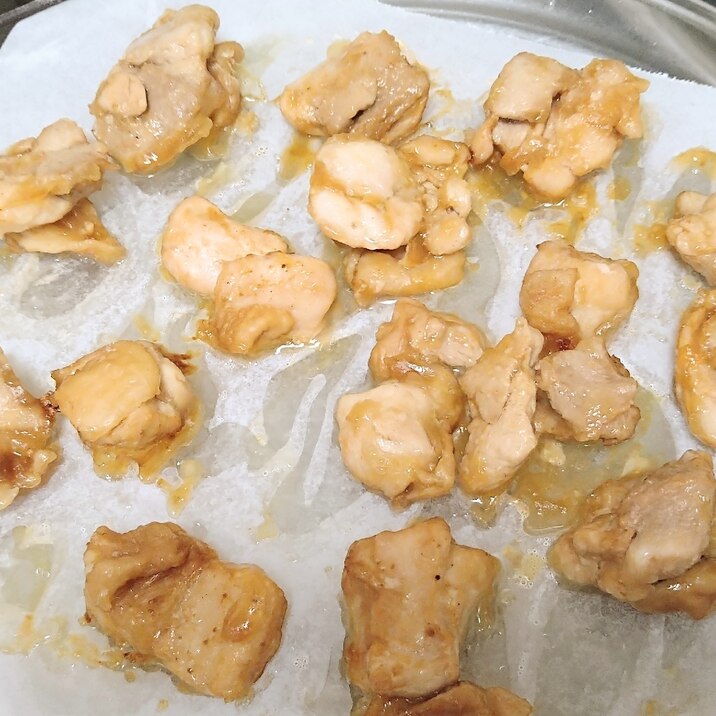 レンジで簡単!揚げない唐揚げ♪